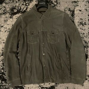 Gimo’s Suede Lambskin Leather Jacket Large